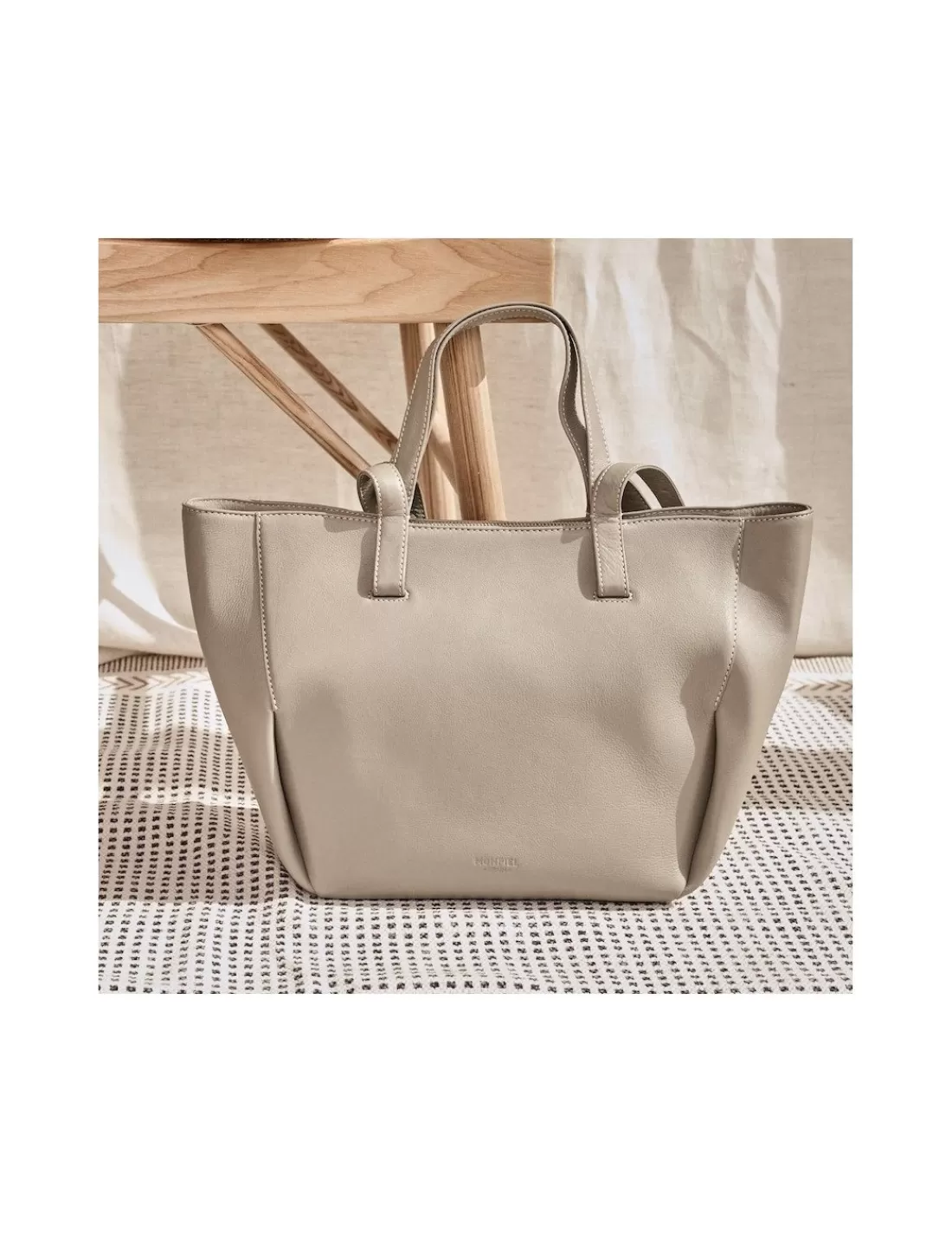 Mujer MONPIEL Outlet Mujer | Bolsos De Piel Grandes*Bolso Canasto Piel