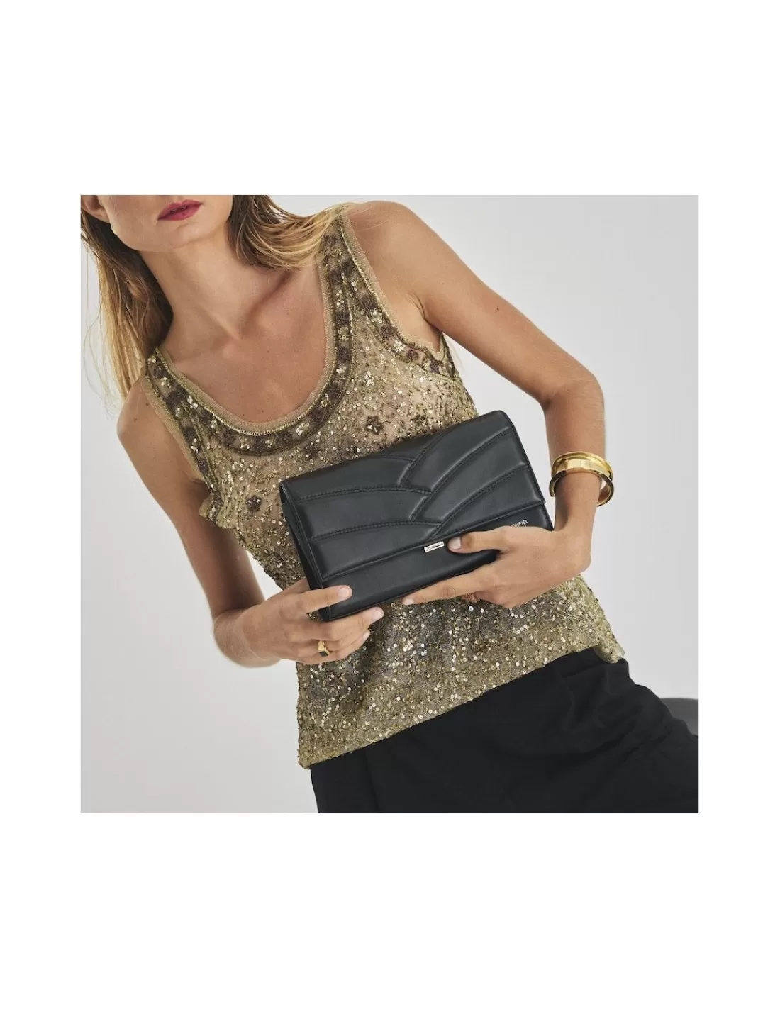 Mujer MONPIEL Bolsos De Piel Pequeños | Bolsos Piel Mujer*Bolso Cartera de mano de piel mujer Venecia