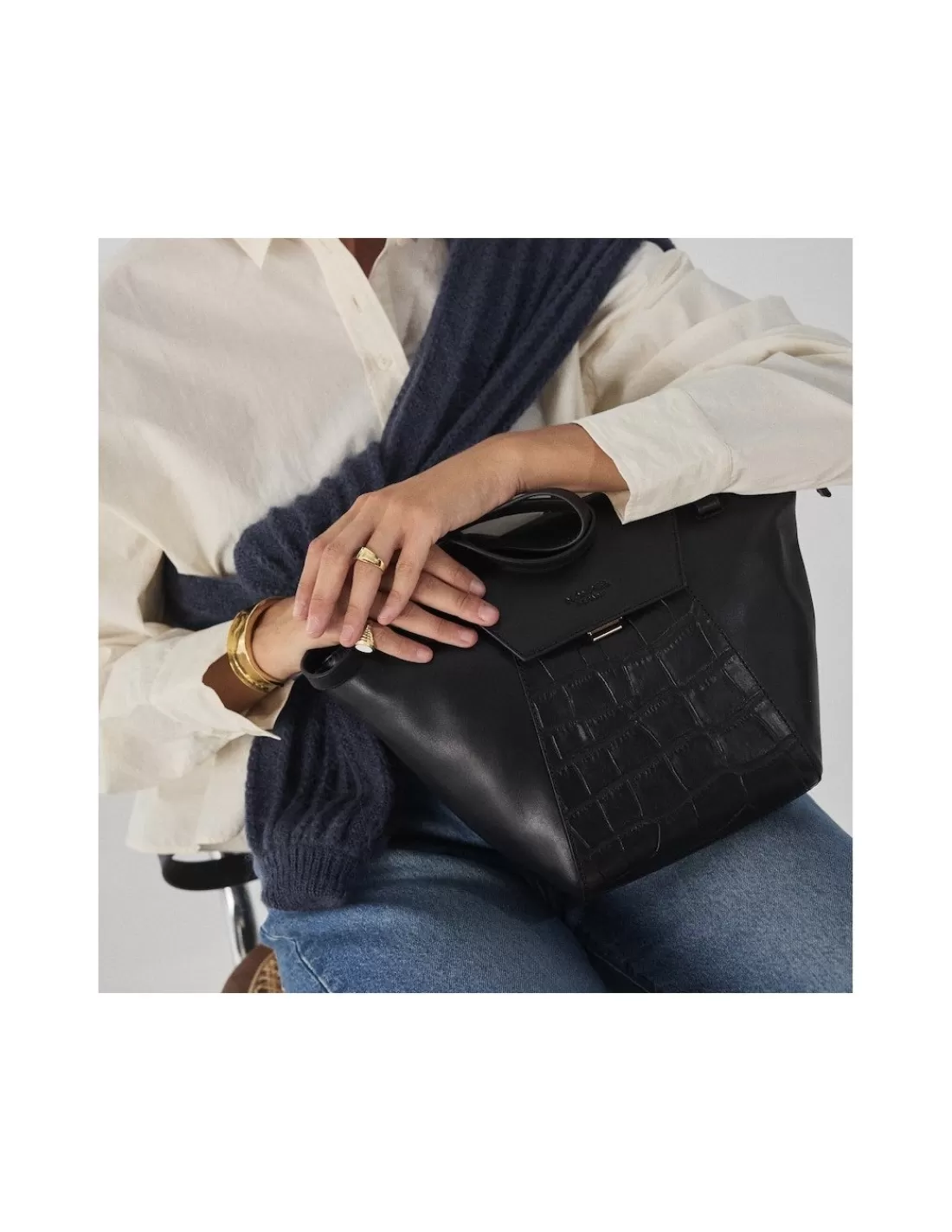 Mujer MONPIEL Bolsos De Piel Medianos | Bolsos Piel Mujer*Bolso de piel mujer Tote Bag Paris Coco