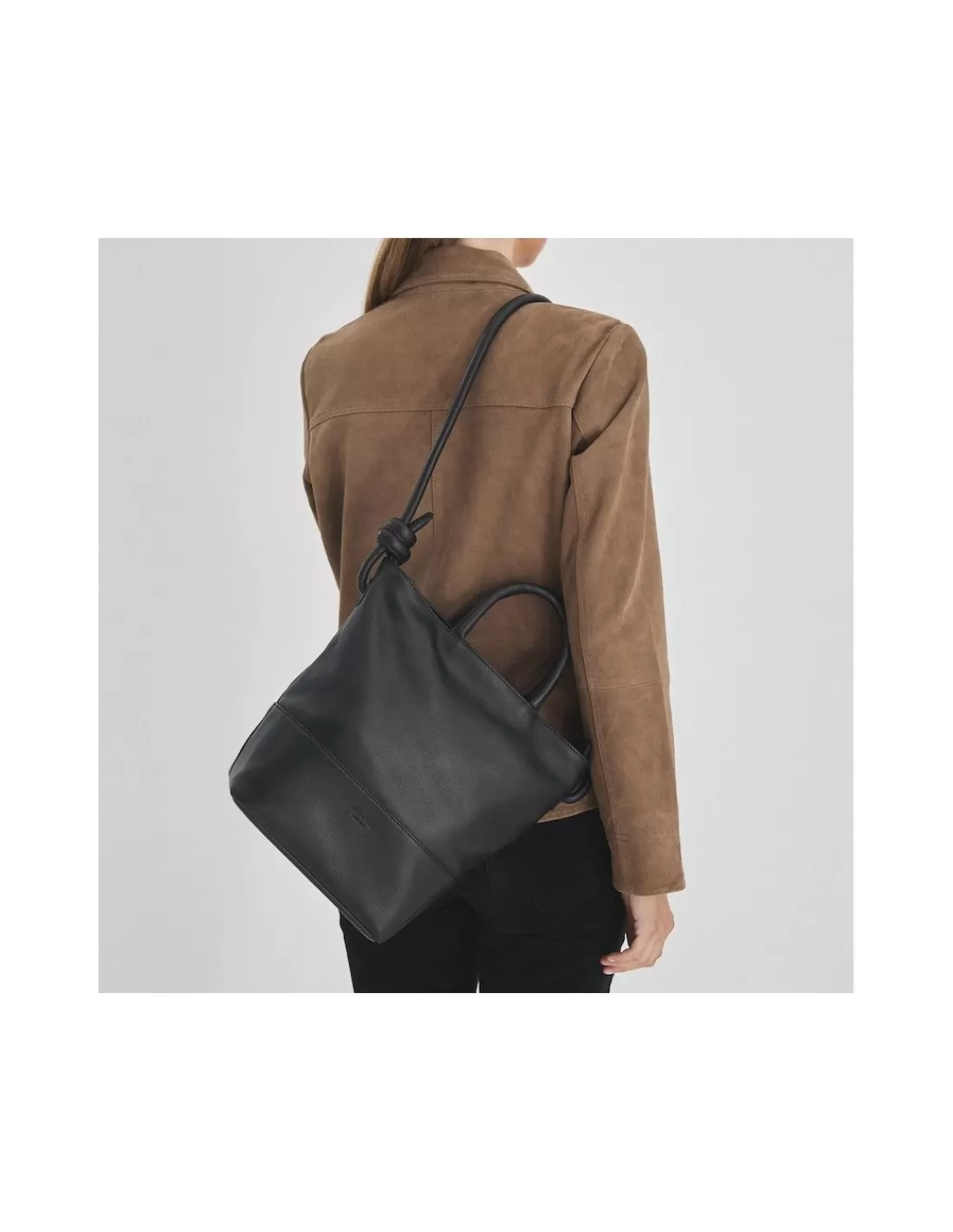 Mujer MONPIEL Bolsos De Piel Grandes | Bolsos Piel Mujer*Bolso Hobo Grande Nudos