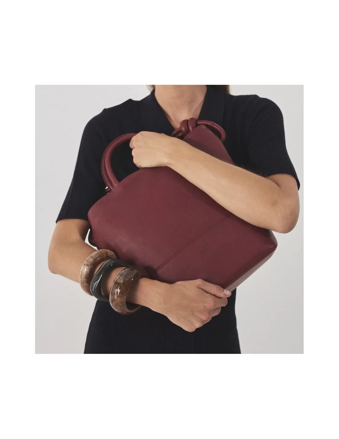 Mujer MONPIEL Bolsos De Piel Grandes | Bolsos Piel Mujer*Bolso Hobo Grande Nudos