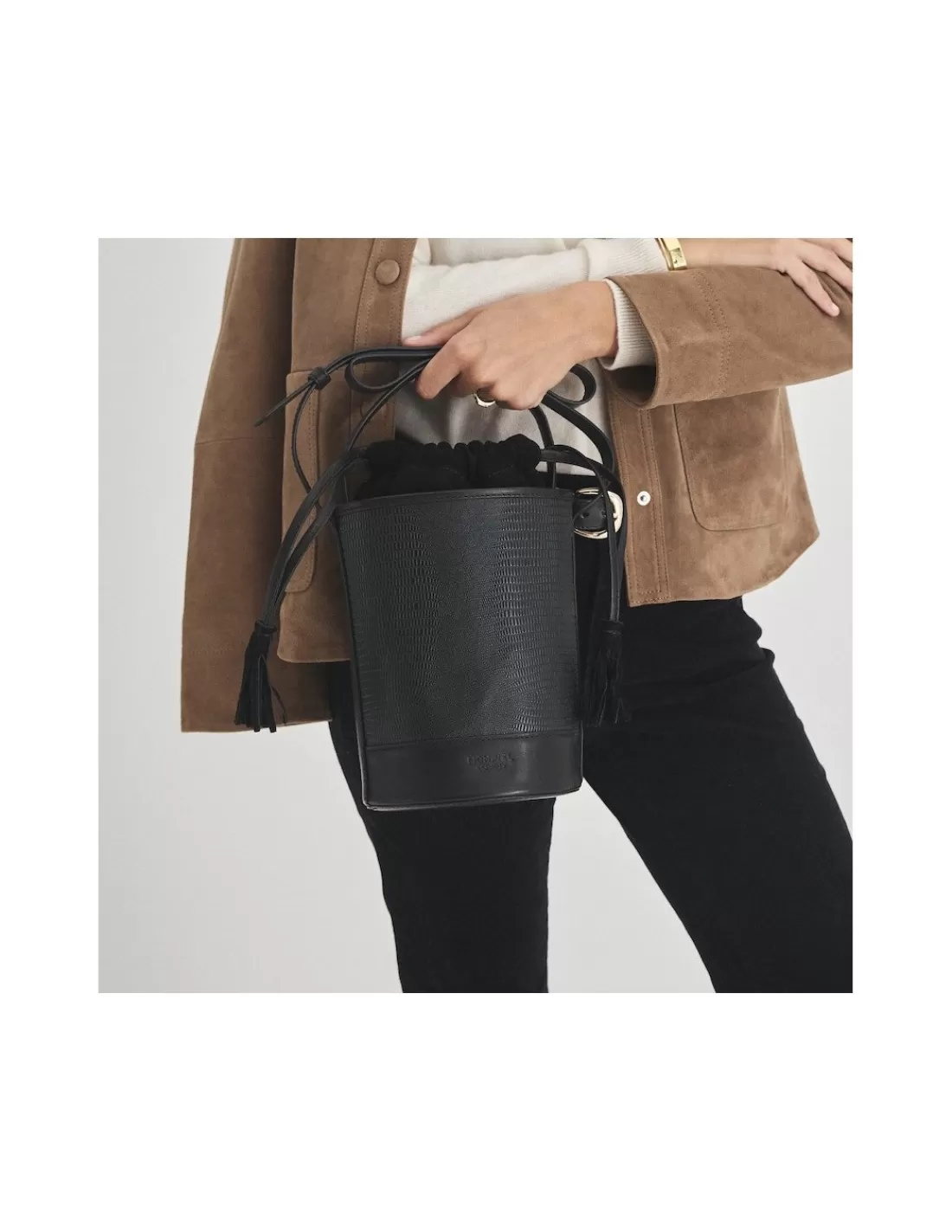 Mujer MONPIEL Bolsos De Piel Pequeños | Bolsos Piel Mujer*Bolso Redondo Cubo Pequeno